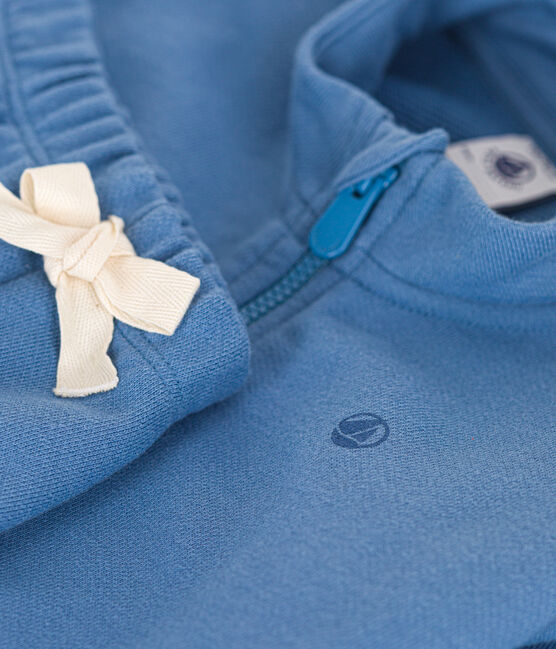 Ensemble sweatshirt et pantalon bébé bleu BEACH