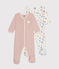 Setje met 2 katoenen babypyjama's variante 1