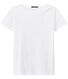 Dames-T-shirt MATROZENHALS uit fijne jersey
