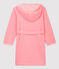 Robe de chambre en polaire enfant rose GRETEL