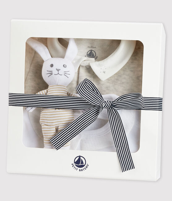 Coffret cadeau naissance bébé en velours