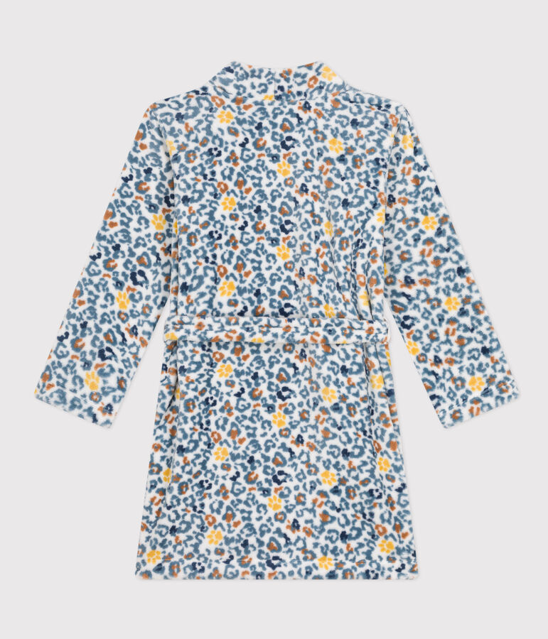 Kamerjas voor meisjes/jongens in fleece MARSHMALLOW/ POLOCHON/ MULTICO