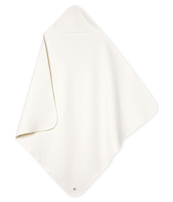 Couverture bébé en tubique blanc MARSHMALLOW