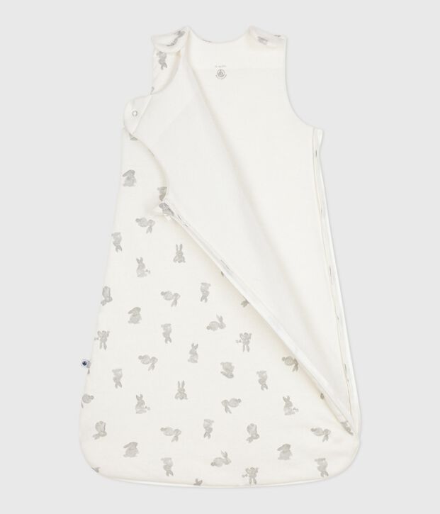 Gigoteuse b&eacute;b&eacute; lapins en coton TOG 2 blanc/gris