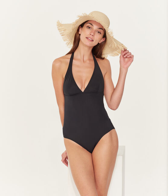 Maillot de bain 1 pièce femme noir NOIR