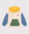 Hoodie van fleece voor jongens wit AVALANCHE/ MULTICO