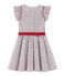 Robe enfant fille blanc MARSHMALLOW/blanc MULTICO