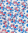 Kindernachthemd van katoen en lyocell met bloemenprint wit MARSHMALLOW/wit MULTICO