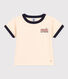 Tee-shirt manches courtes en jersey léger bébé