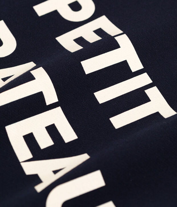 Sweatshirt en molleton Femme bleu marine