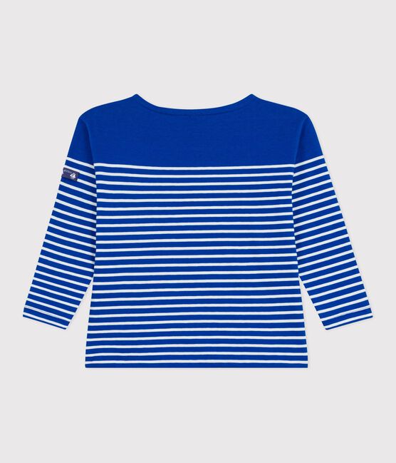 Katoenen marinetruitje voor kinderen blauw OLYMPIC/ MILK
