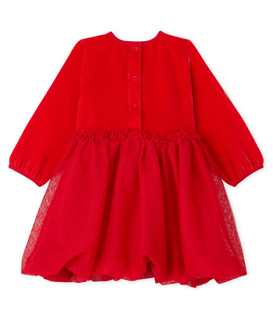 Jurk baby meisje rood TERKUIT