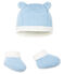 Set muts en babyschoentjes jongens van gewatteerde tubic. VARIANTE 1 CN