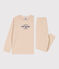 Pyjama rayé en coton enfant TOURONE/ MARSHMALLOW