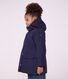 Parka enfant mi-longue unie