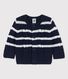 Babycardigan in gekabeld tricot