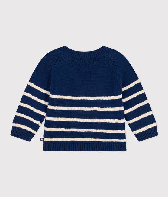 Katoenen babytrui blauw MEDIEVAL/ AVALANCHE
