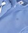 Ensemble sweatshirt et pantalon b&eacute;b&eacute; en coton uni bleu