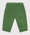 Pantalon en velours bébé vert PALMERAIE