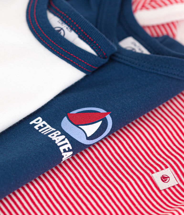 Lot de 3 bodies manches courtes en coton variante 4