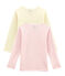 Set van 2 meisjes T-shirts met lange mouwen variante 1