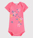 Body manches courtes bébé fille