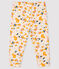 Broek van tubic babymeisje beige MONTELIMAR/wit MULTICO