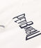 Sweatshirt femme en coton imprimé blanc MARSHMALLOW