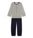 Pyjama fille en bouclette velours