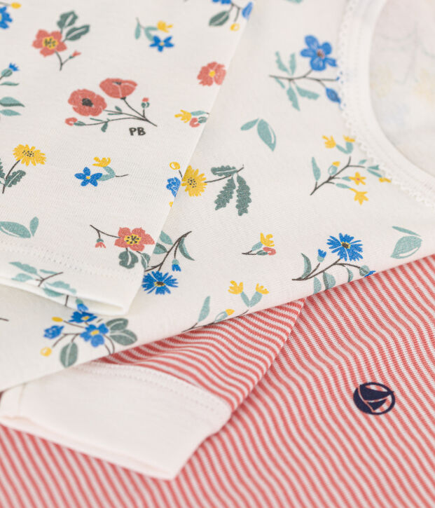 Set met 2 katoenen pyjama's voor kinderen multicouleur