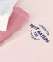 Pyjama milleraies tricolore en coton femme blanc MARSHMALLOW/blanc MULTICO