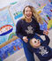 Sweatshirt en molleton Femme bleu SMOKING