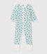 Babypyjama van ribstof