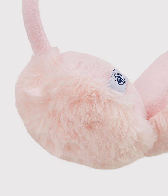 Cache oreilles enfant fille rose MINOIS