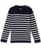 Marinetrui voor jongens blauw SMOKING/wit LAIT