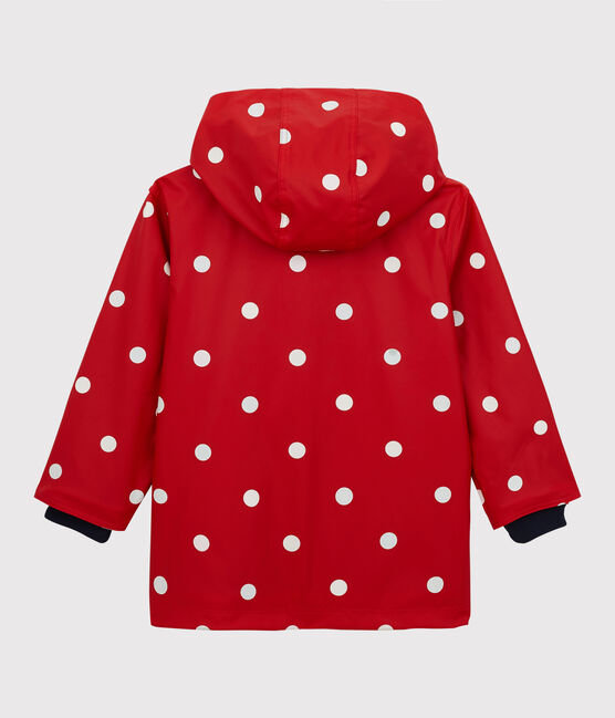 Ciré enfant fille rouge TERKUIT/blanc MULTICO