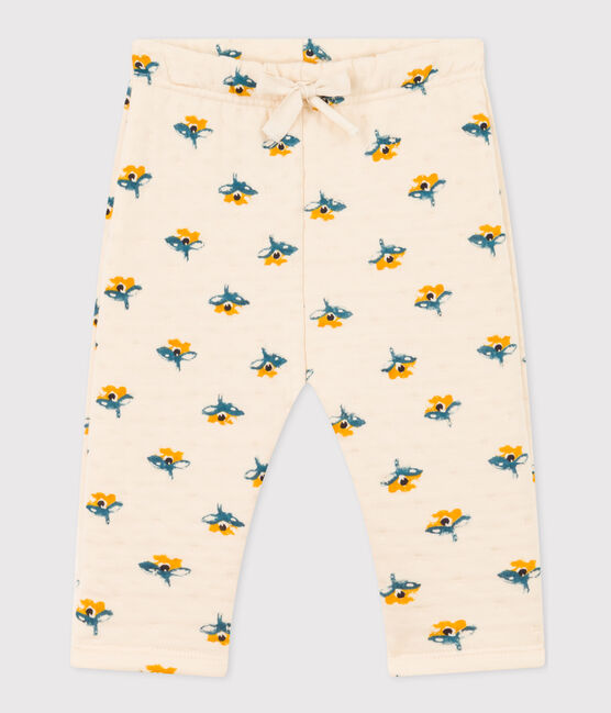Pantalon en tubique matelassé imprimé bébé blanc AVALANCHE/ MULTICO