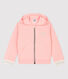 Sweatshirt à capuche en molleton enfant fille