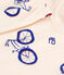 Pyjama ajusté  en coton enfant blanc AVALANCHE/ MULTICO