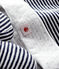 Set babymutsje en gestreepte babyslofjes van tubic variante 1