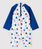 Milieuvriendelijke anti-uv-overall voor babymeisjes wit MARSHMALLOW/wit MULTICO