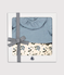 Coffret cadeau bébé blouse et pantalon variante 1