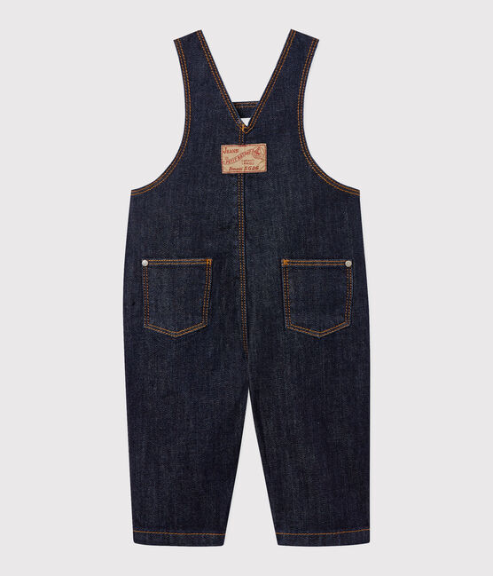 Lange salopette babyjongen blauw JEAN
