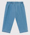 Babybroek van lichte, biologische denim blauw DENIM CLAIR