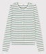 Iconisch gestreept katoenen cardigan Dames