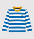 Tee-shirt manches longues en coton enfant garçon