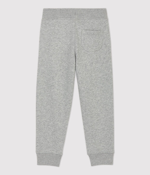 Meisjes/jongens joggingbroek grijs