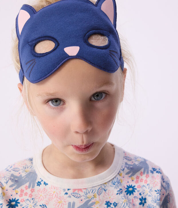 Katoenen verkleedpyjama met bloemenprint voor kinderen wit/multicouleur