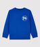 Sweatshirt en molleton enfant garçon bleu MAJOR