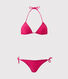 Maillot de bain femme 2 pièces uni